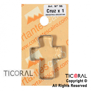 CORTANTE C 96 CRUZ HOJALATA x 1
